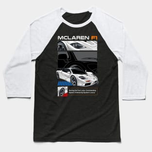 Legendary McLaren Car Baseball T-Shirt
